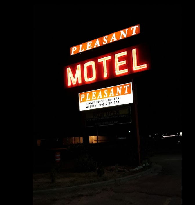 Beltline Motel (Pleasant Motel) - From Website (newer photo)